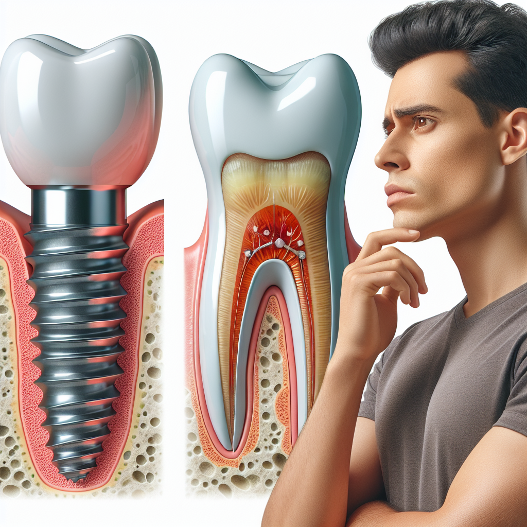 dental implant vs root canal