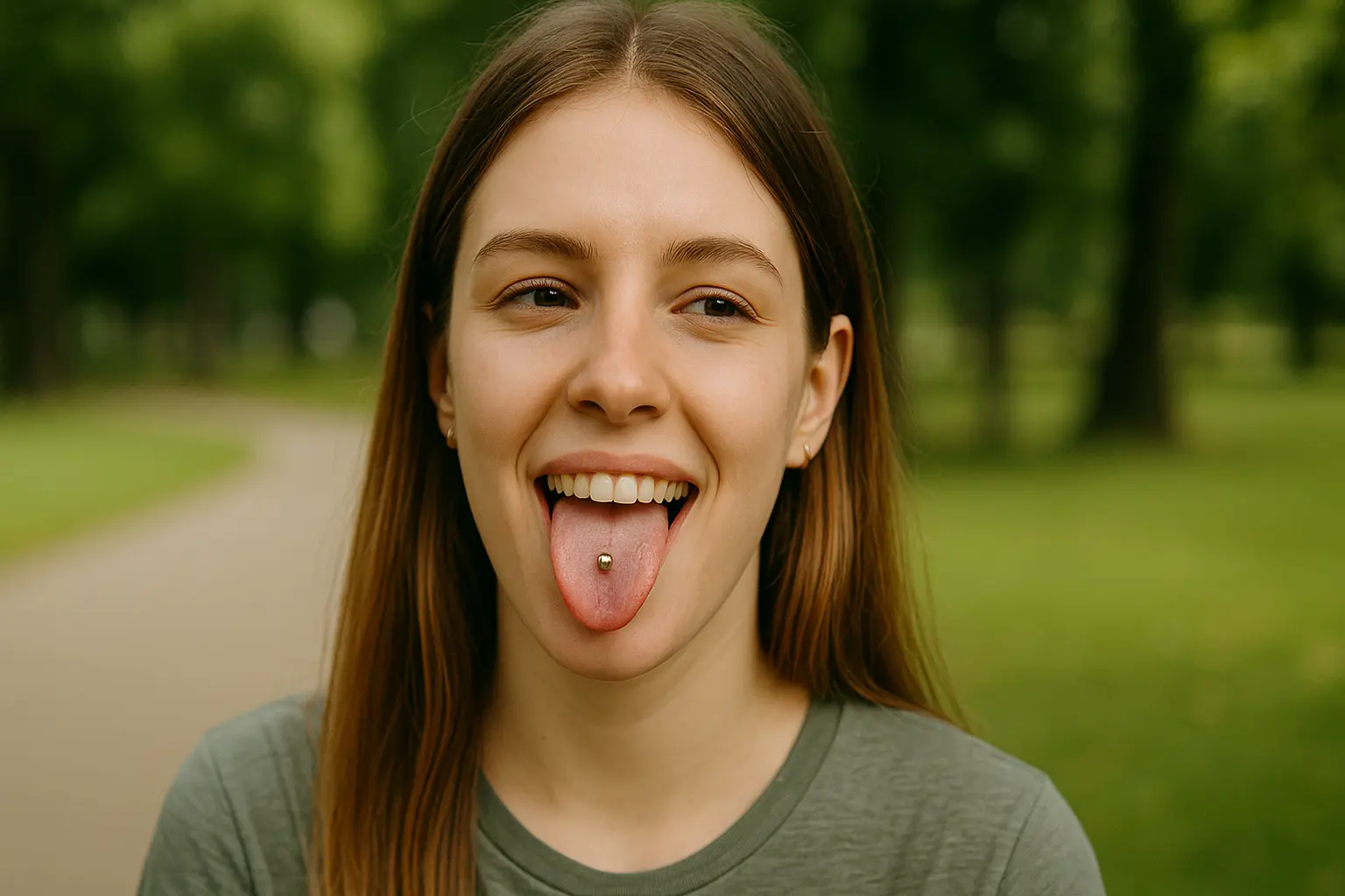 piercing en la lengua