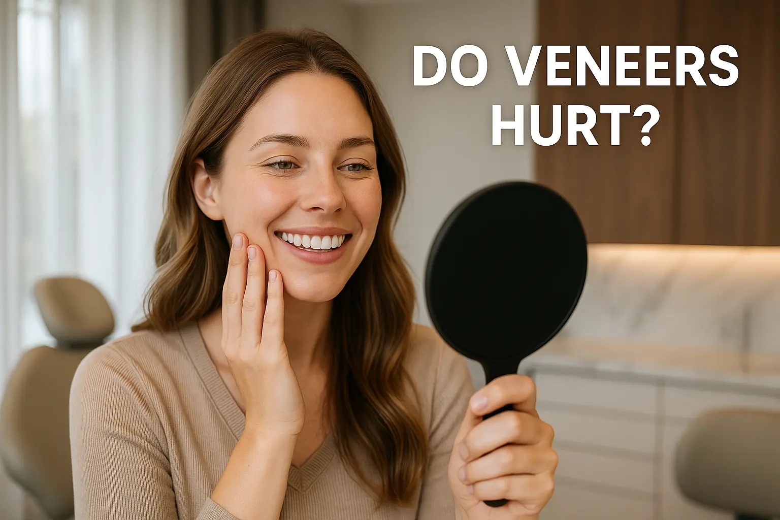 do veneers hurt