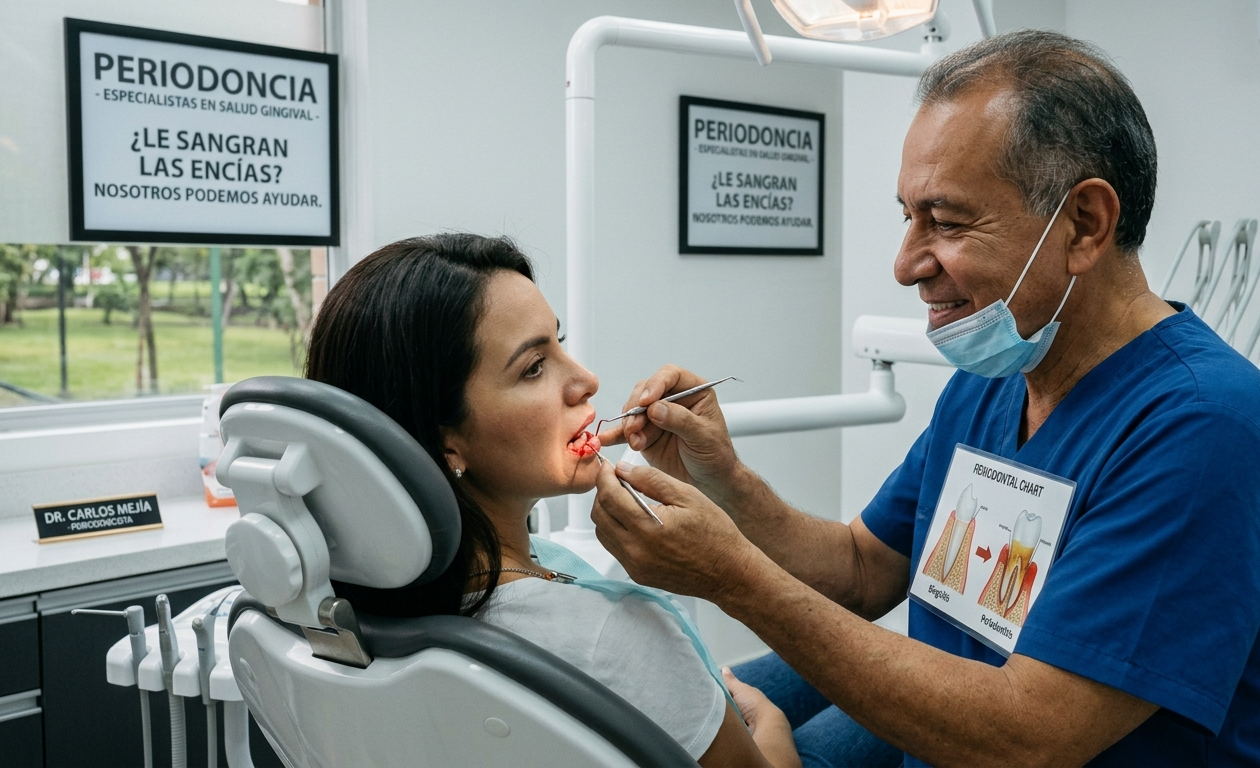 Dentist for bleeding gums in Medellin