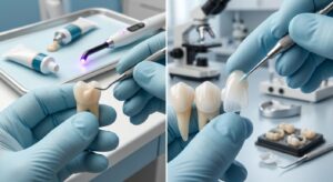 dental bonding vs veneers