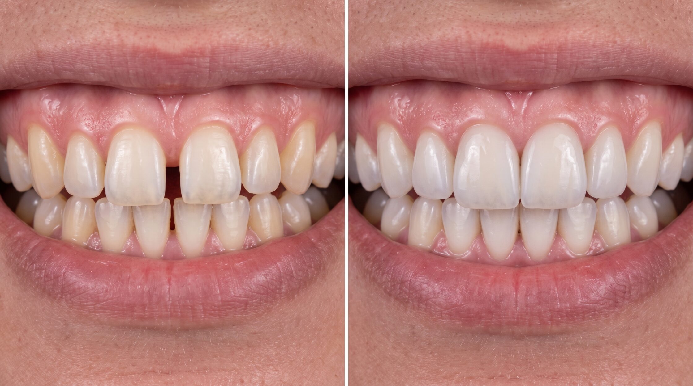 Can veneers fix gap teeth? clinica viena medellin